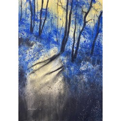 « La Forêt Bleue III »