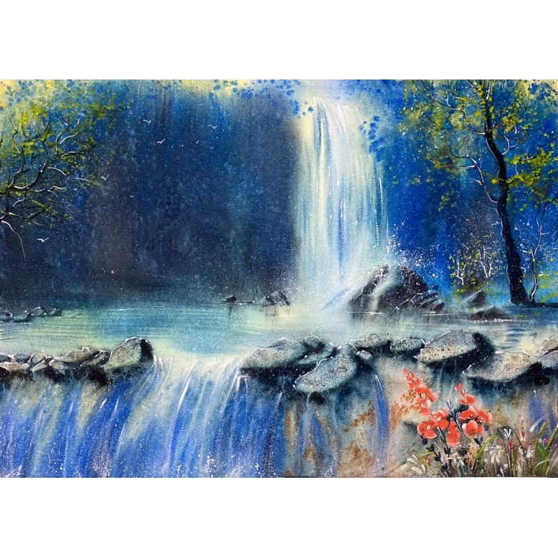 « La Cascade Bleue »