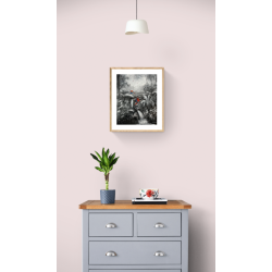 Deux éclats rouges dans l’ombre amazonienne